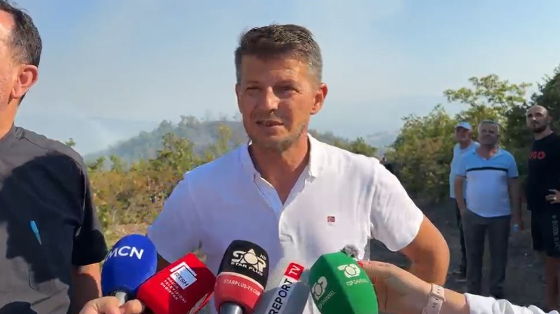  Situata tepër e rrezikshme   kryetari i Bashkisë së Mirditës  Flakët po përhapen shumë edhe nga era në Tenë  zjarret janë të qëllimshme