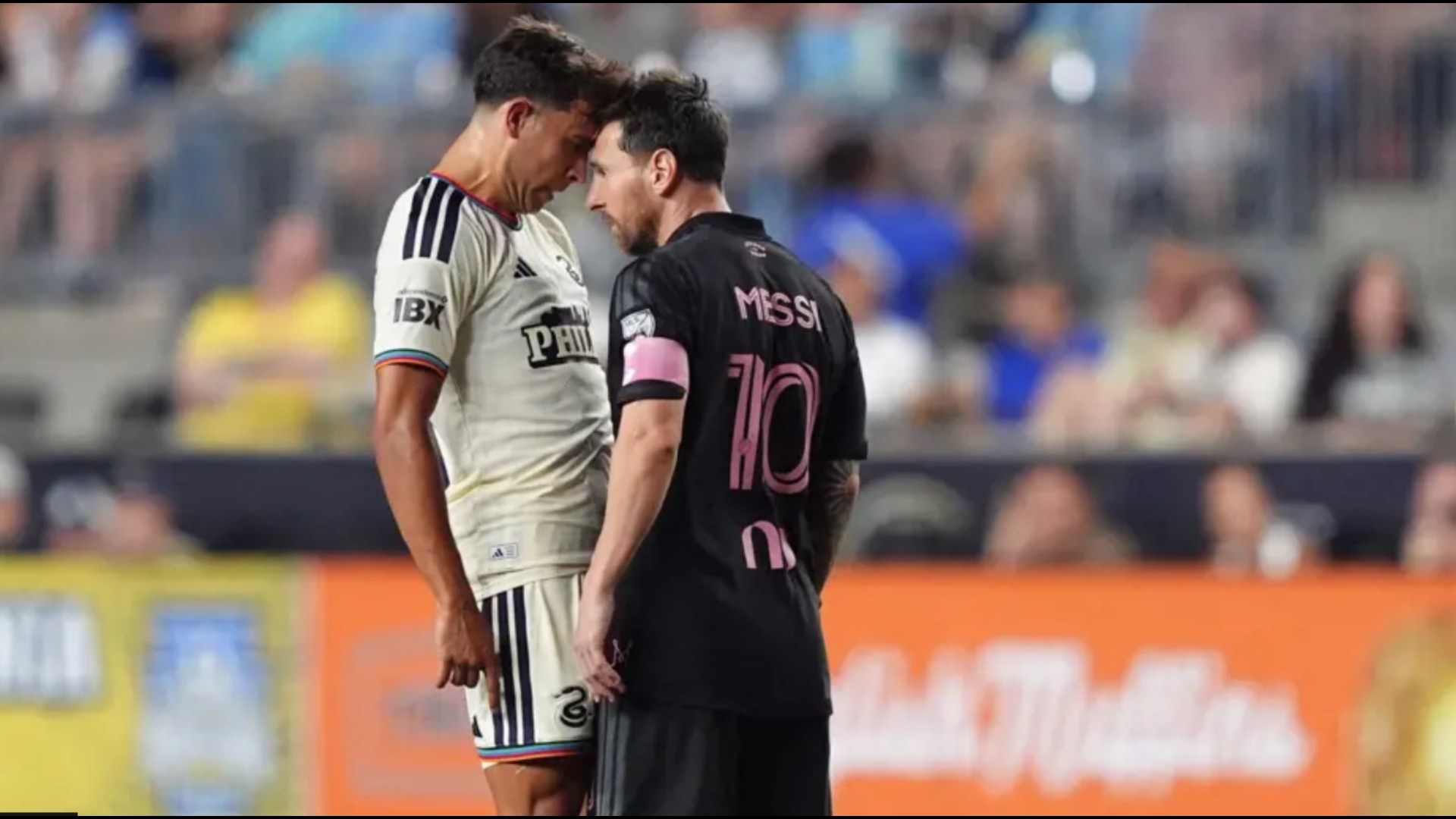 Goditi me shuplakë kundërshtarin në sfidën me Philadelphian  MLS gjobit Lionel Messin