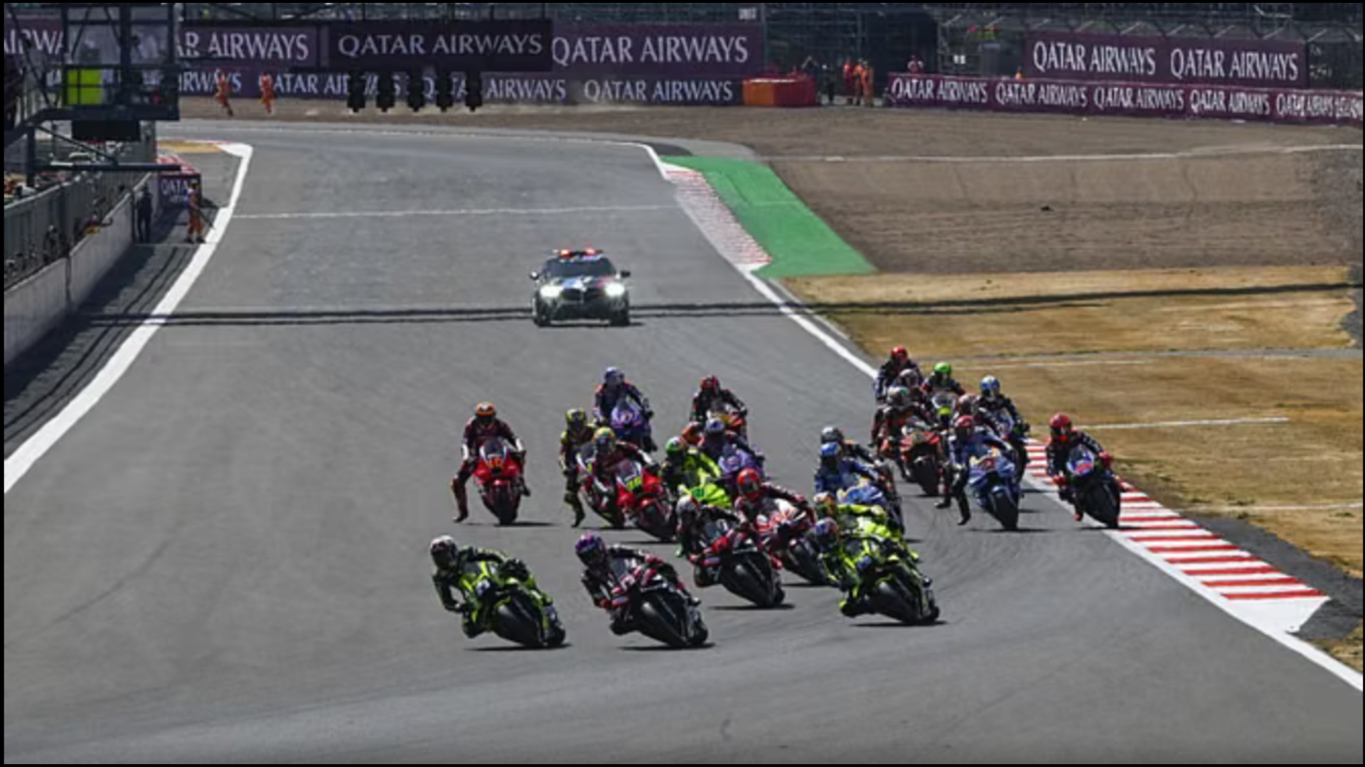 Botërori i MotoGP   Tripletë  e Aprilias në Silverstone  Raul Fernandez fiton garën