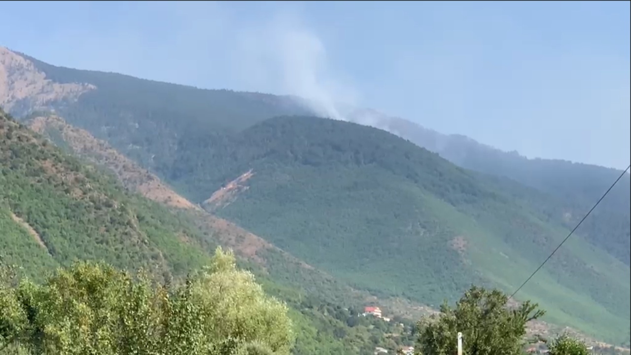 Vatër e madhe zjarri në disa fshatra në Bulqizë, kërkohet ndërhyrje emergjente nga ajri dhe në terren