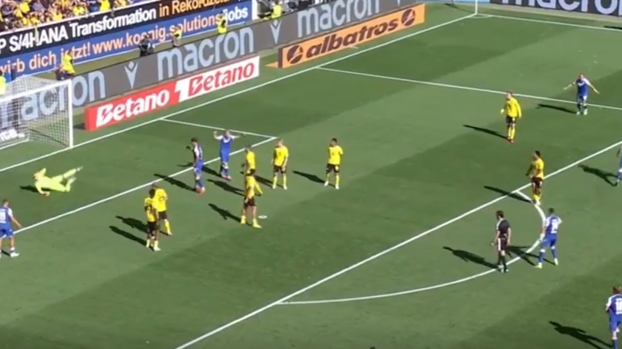 Video  Supergol nga distanca  mesfushori shqiptar ndëshkon Dortmundin në sfidën e kampionatit