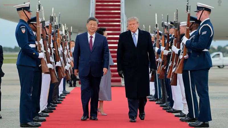Shqiponja amerikane për Xi dhe mesazhe për Tajvanin  çfarë ndodhi në takimin mes Trump dhe liderit suprem të Kinës