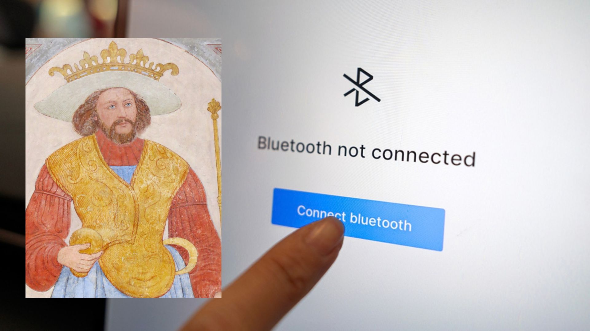 Si një mbret viking i dha emrin Bluetooth it  1000 vjet më vonë nofka e  Dhëmbit të Kaltër  jeton në miliarda pajisje