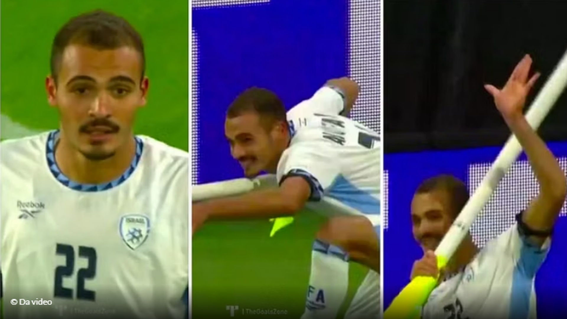 Izraeli  lojtari shënon dhe simulon gjuajte bilardoje me flamurin e këndit  arbitri e përjashton VIDEO 