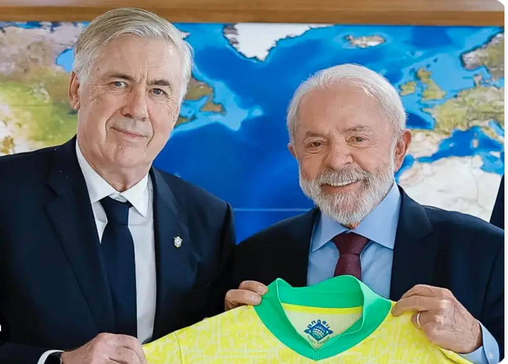 Brazil  presidenti Lula i bën apel Ancelottit  Merr më shumë futbollistë që luajnë në kampionatin tonë