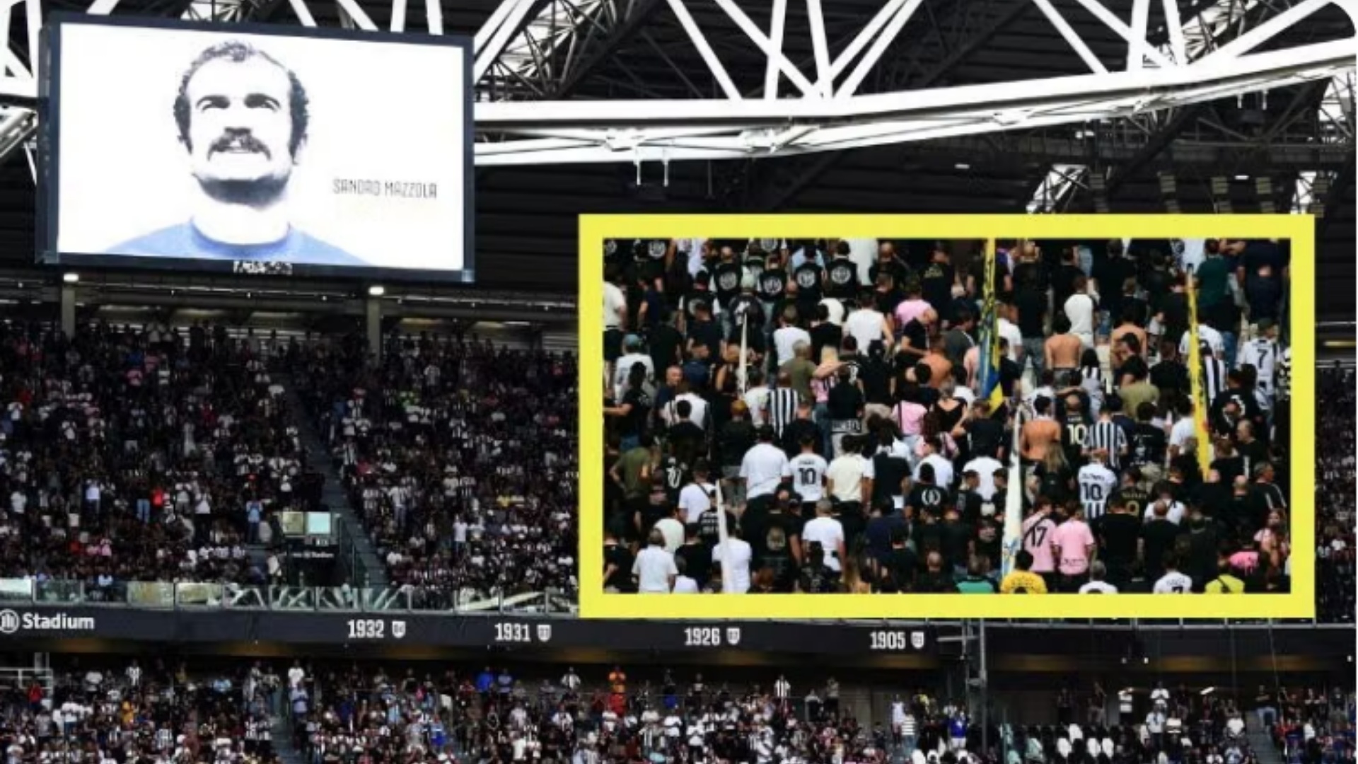 Një grup tifozësh kthyen shpinën në homazhin për Mazzola  Juventus gjobitet 10 mijë euro
