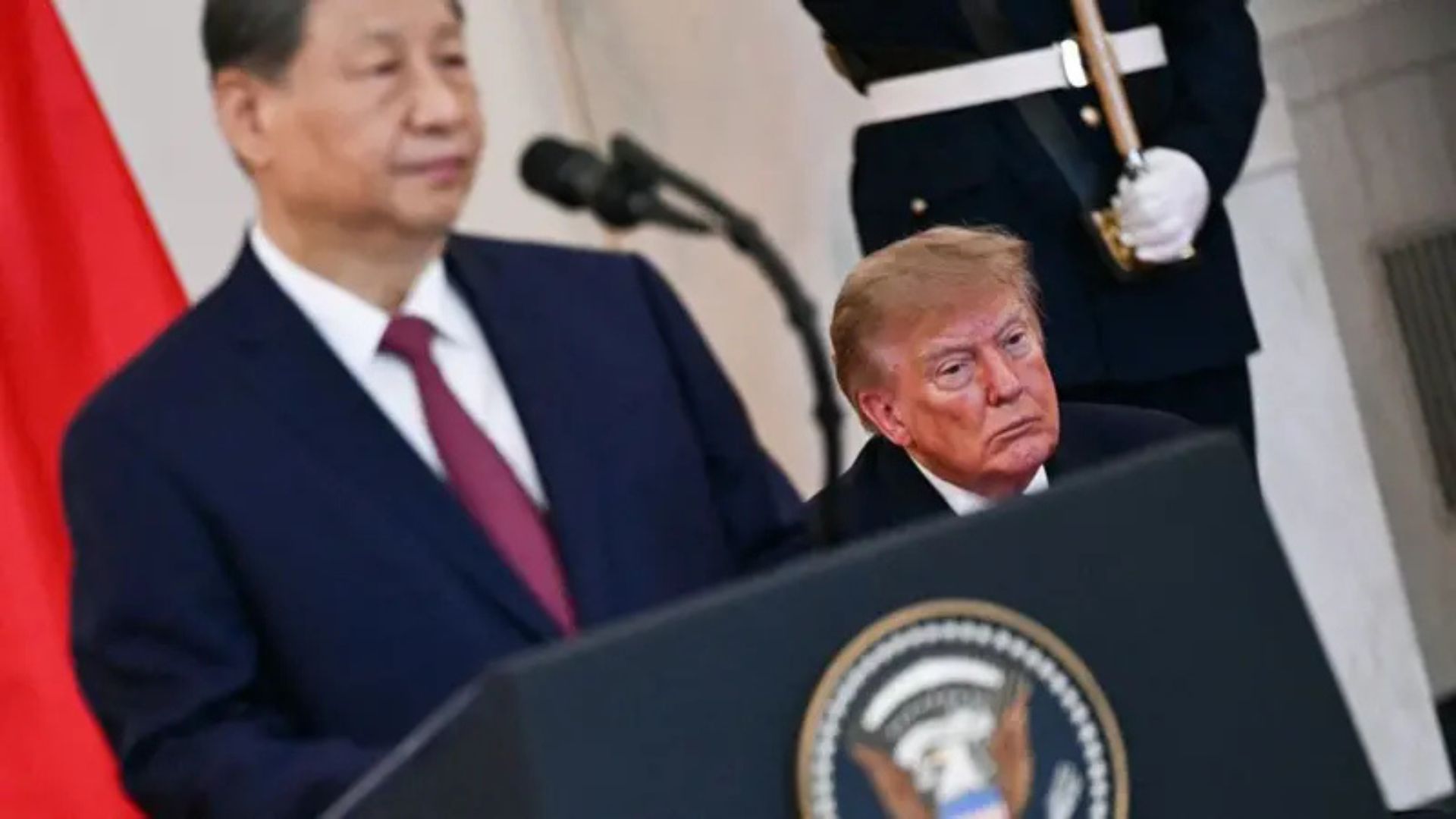 Takimi Trump Xi Jinping në Uashington  presidenti kinez  Kina dhe SHBA udhëheqëse në fushën e IA  të kujdesemi që të përdoret për të mirën e njerëzimit