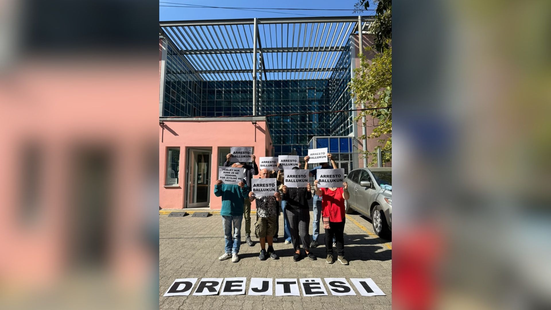  Arresto Ballukun   Qytetarët në protestë para SPAK  Shqiptarët nuk duan shpjegime  duan përgjegjësi