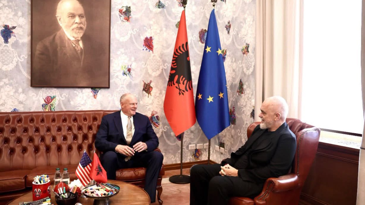 Eric Wendt nis detyrën  Ambasadori i SHBA së takohet me Ramën në Kryeministri