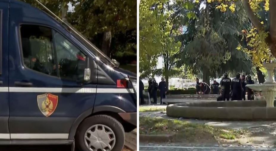 Frikë nga grumbullimi i protestuesve  Policia zhvendoset te Kuvendi dhe  blindon  hyrjet