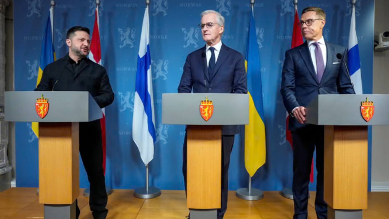 Foto nga burimi: Bisedë telefonike me Putinin për Ukrainën, Finlanda dhe Norvegjia kërkojnë përparim drejt paqes