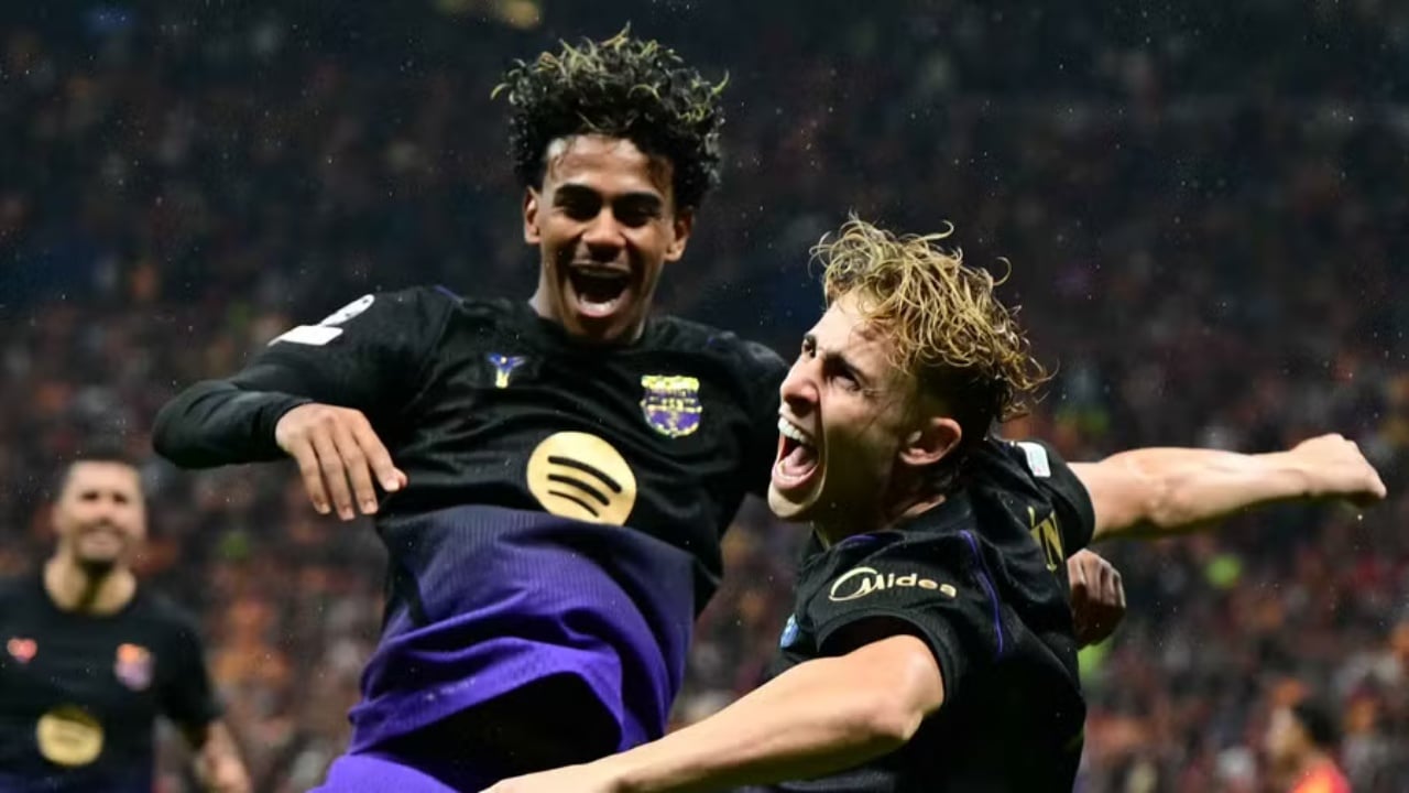 Përmbysje spektakolare e Barcelonës në Stamboll  Yamal magjik  Atletico Madrid fundos United  vazhdon kriza e  Djajve të Kuq 