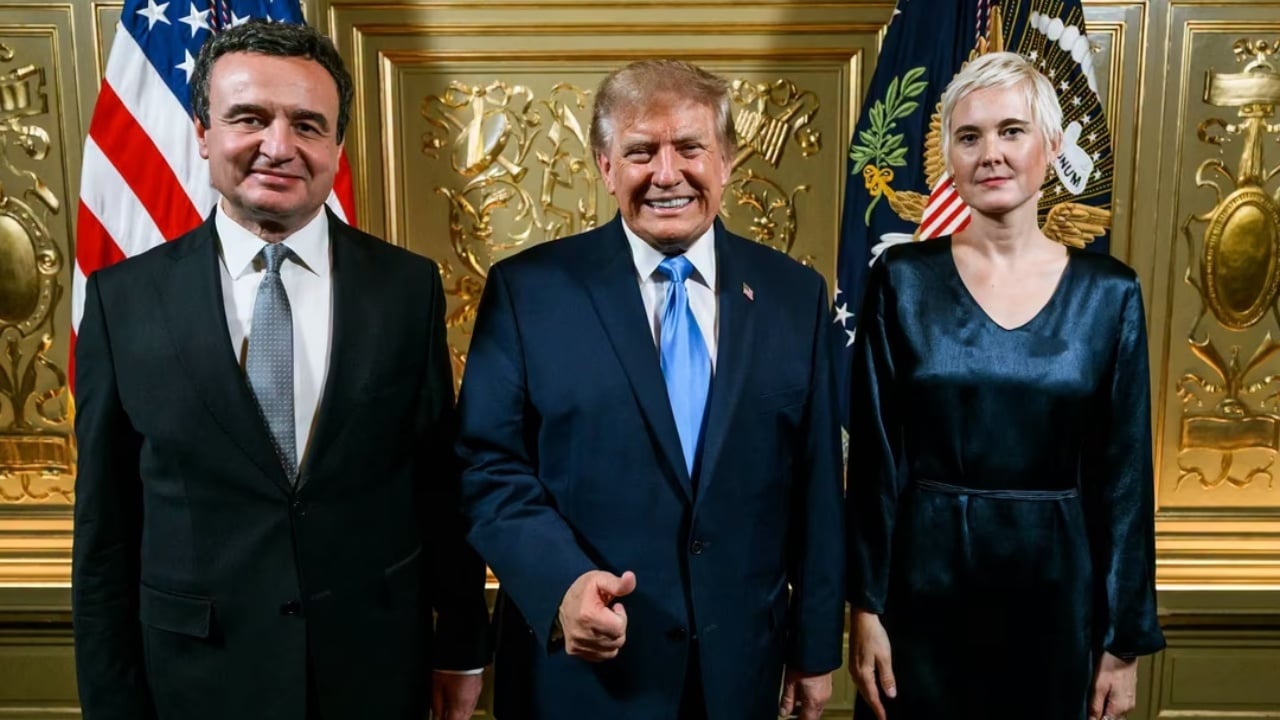 Foto  Kurti takon për herë të parë Trump  Shtetet e Bashkuara  aleati kryesor i Kosovës
