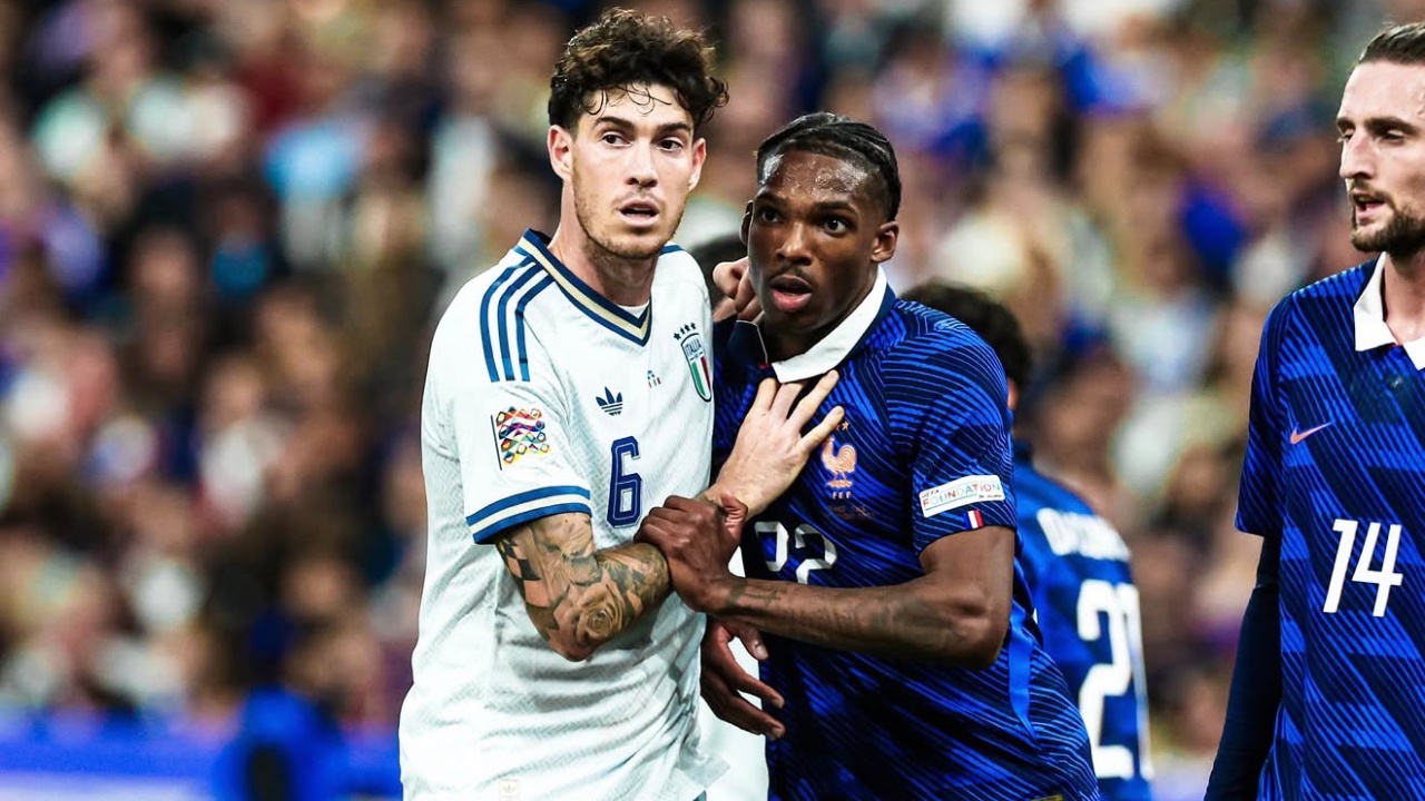 Nations League  Italia ndal Francën e Zidane  Bastoni i përgjigjet supergolit të Olise  Fiton Belgjika