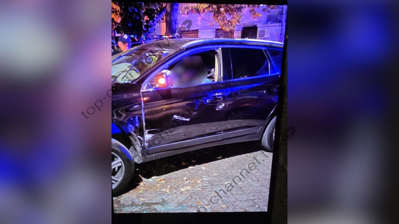 Foto nga burimi: Emri/ Vrasja pranë “Vasil Shantos”, makina e shkatërruar në rrugë, zbulohet identiteti i viktimës