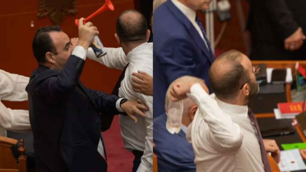 “Gjuajtën me shishe uji dhe vezë, u dëmtua punonjësi i Gardës”, përjashtimi për 60 ditë i Bardhit dhe Balliut nga punimet e Kuvendit, zbardhen argumentet
