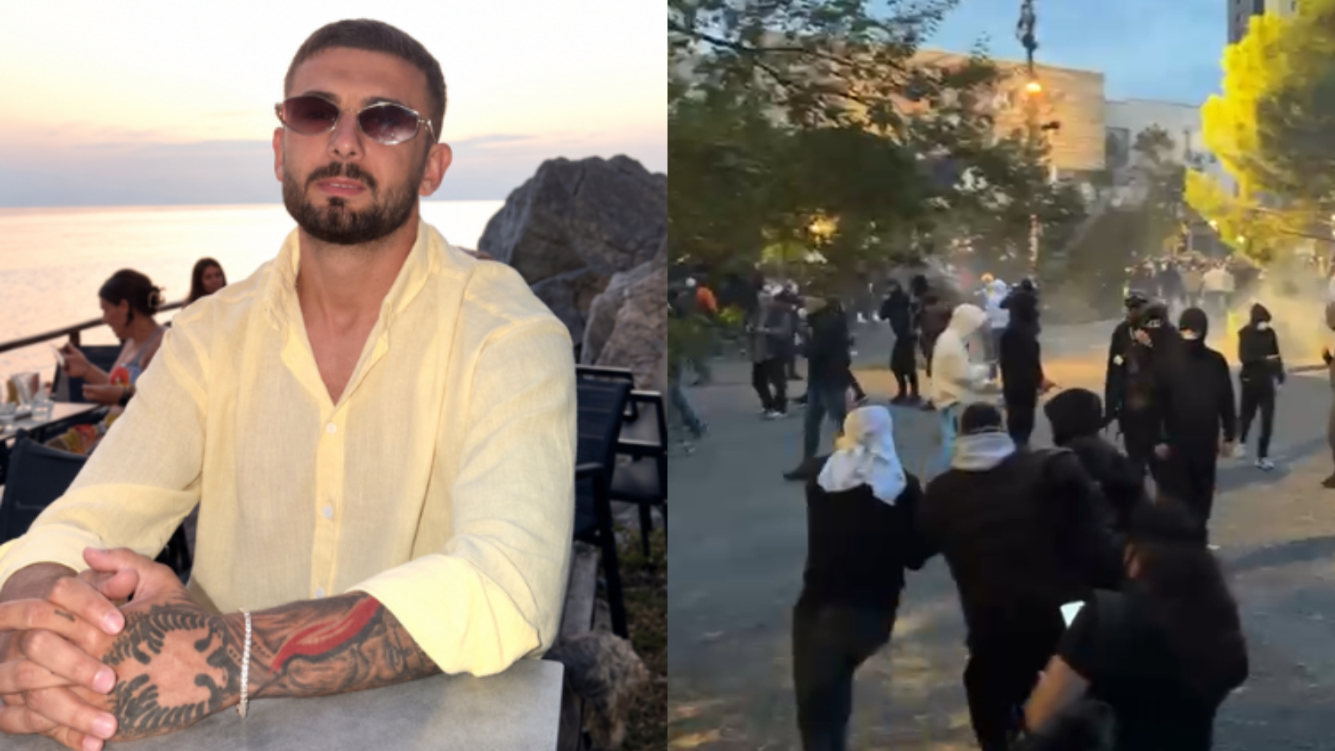 Kush është Erjon Vishkulli? U plagos në sy me plumb gome gjatë protestës në Tiranë, 28-vjeçari pjesë e “Tifozave Kuq e Zi”
