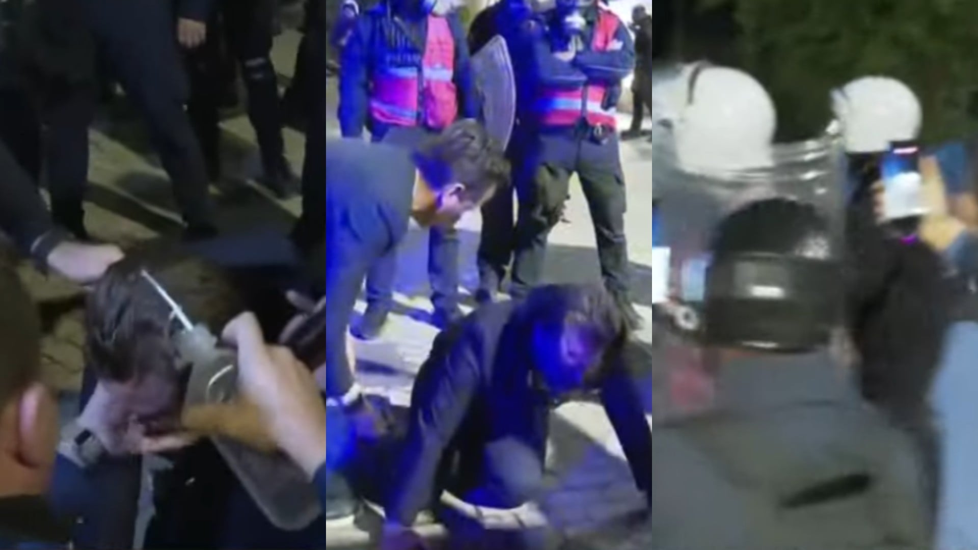 Shehaj përplaset me kryepolicin Hita në bulevard  Kapri mbetet i lënduar  Kreu i partisë Mundësia  Kanë nxjerrë RENEA n të armatosur në protestë