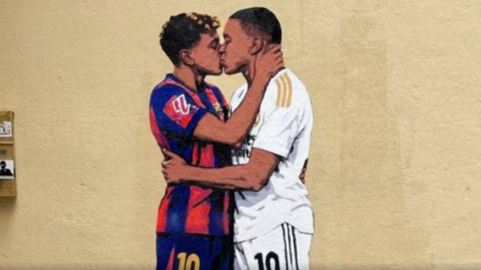 Barcelona Real Madrid  Yamal  puth  Mbappe  muralesi që po ndez  El Clasico 