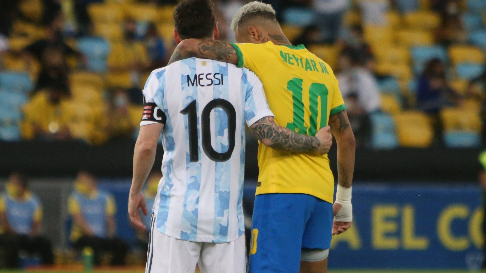 Neymar i dedikon homazh Messit  Jo vetëm Argjentina  e gjithë bota të është mirënjohëse