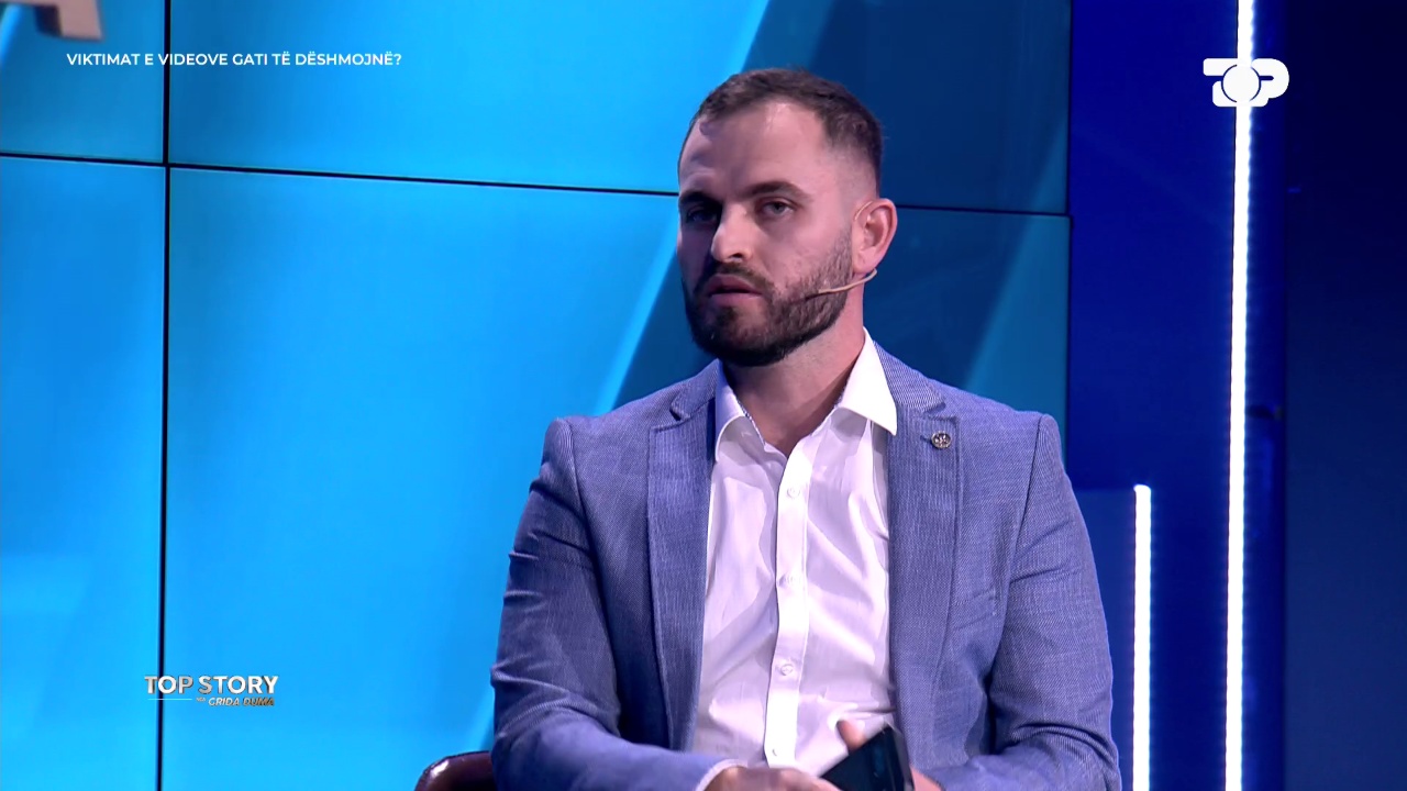  Policia ka kontaktuar Europolin   Videot intime në rrjet  gazetari Harlicaj në Top Story  Viktimat po trajtohen me qetësues  të përfshirë edhe biznesmenë