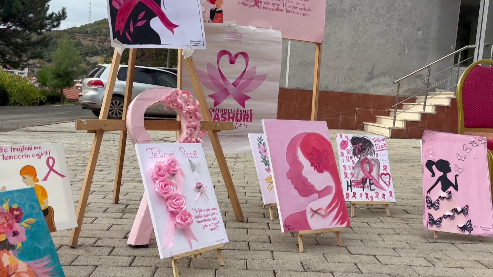 Foto nga burimi: Sensibilizim për Tetorin rozë/ Në Prrenjas shkon mamografia e lëvizshme, kontrolle për kancerin e gjirit