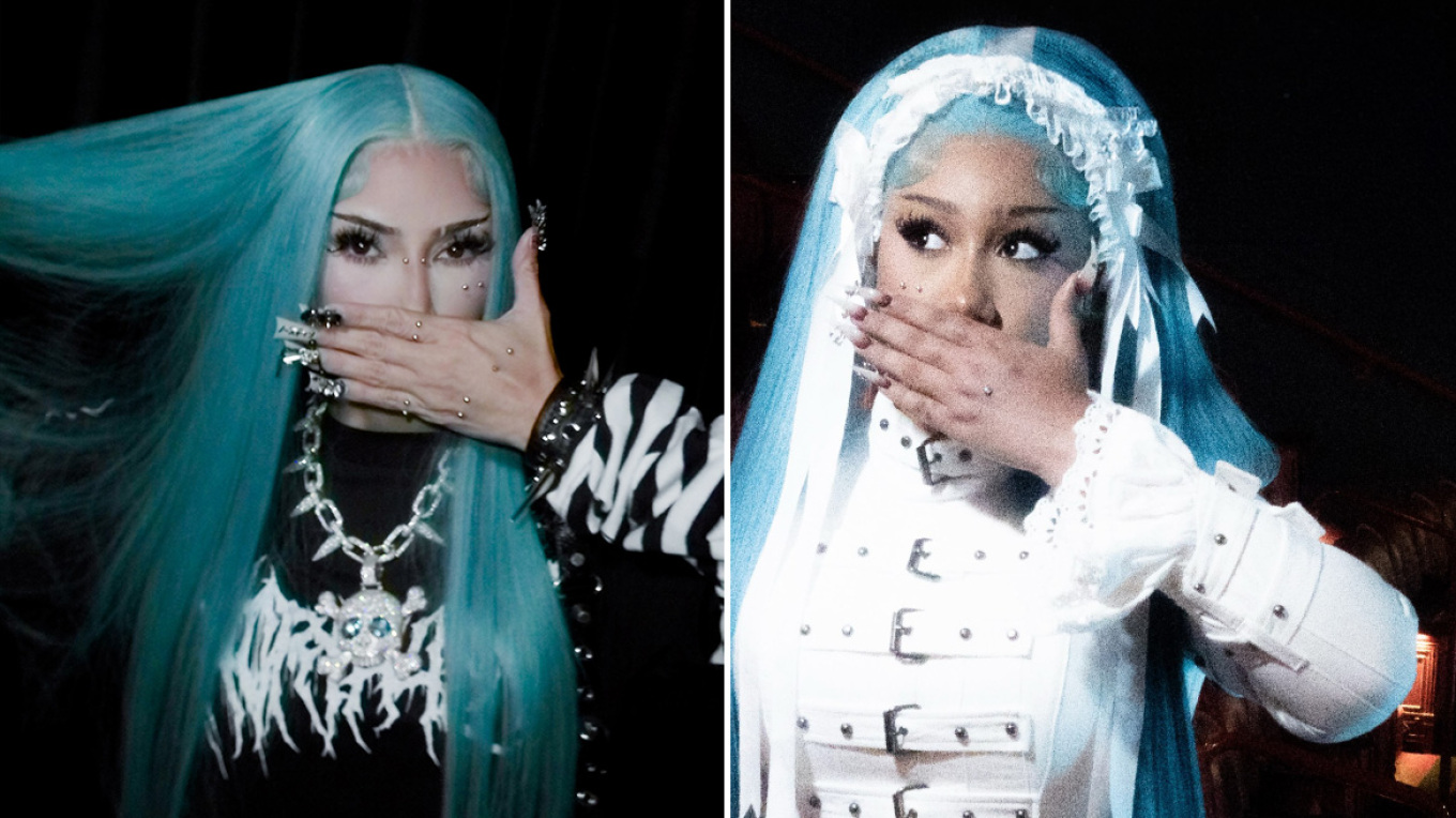 Foto nga burimi: Kim Kardashian surprizon me maskimin për Halloween, transformohet në vajzën e saj North West